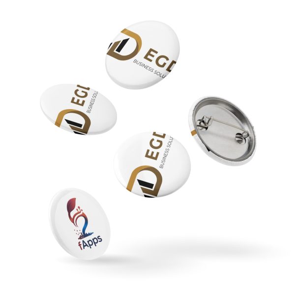 Set of pin buttons - Image 3