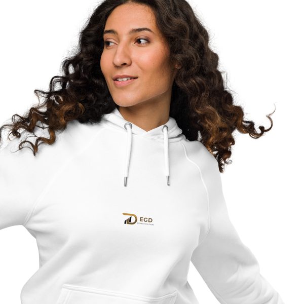 Unisex eco raglan hoodie - Image 2